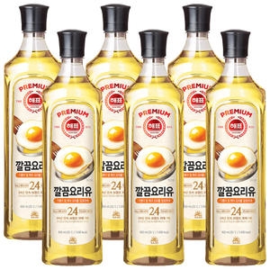  해표 깔끔요리유 900ml [6개]