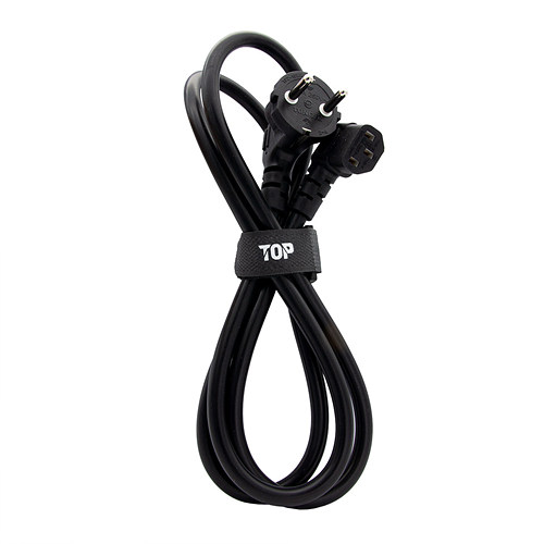 탑라인에이치디 솔탑 PC 3구 파워 16A 파워케이블 (1.5m, SOLTOP-2145)_이미지