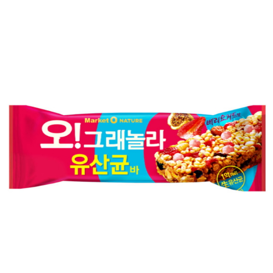 오 그래놀라 유산균바 베리요거트맛 35g