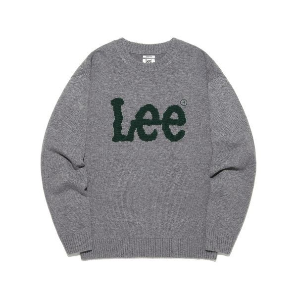 LEE 키뮤어 KIIMUIR 라인 워시드 루즈핏 데님 팬츠_블루 199375
