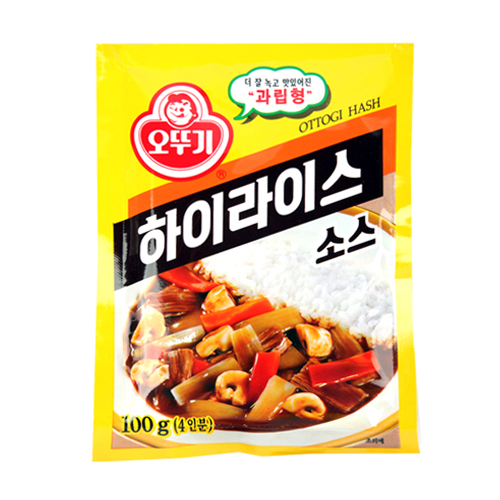 오뚜기 하이라이스 소스 100g이미지입니다. 누르면 해당 게시물로 새창이동합니다.