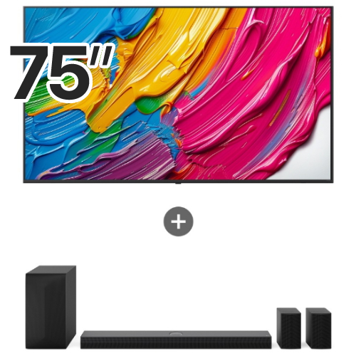 LG전자 QNED AI 75QNED65ABA (벽걸이+사운드바, S60TR)