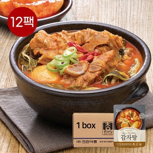 진한식품 참스토리 감자탕 1kg (12개)_이미지