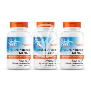 닥터스베스트 내추럴 비타민 K2 MK-7 + D3 180mcg 60캡슐 (3개)_이미지