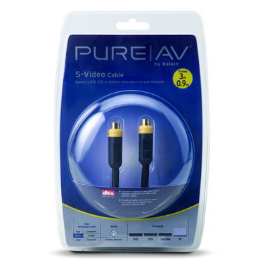 벨킨 PureAV S-VHS 비디오 케이블 (0.9m)_이미지