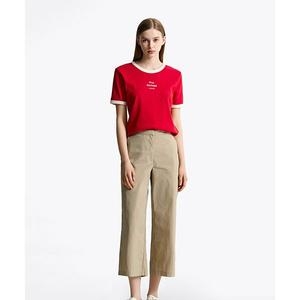 타미힐피거 TOMMY HILFIGER 나일론 와이드 팬츠 T22F1WPC071WT2AEG 231532