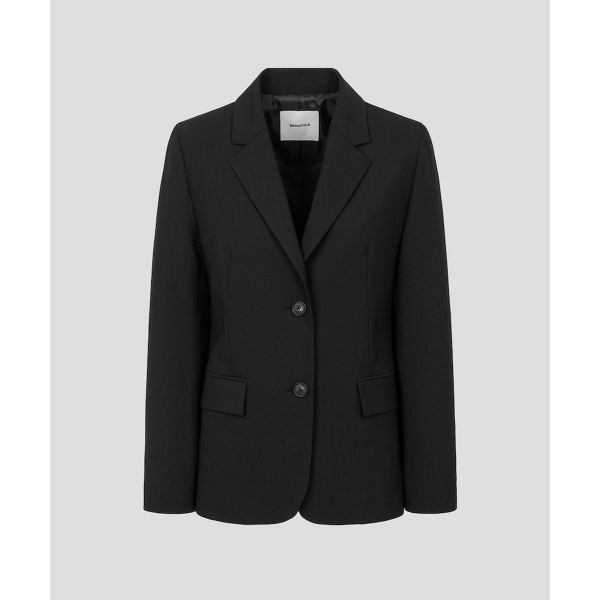 빈폴 LADIES 울혼방 테일러드 자켓 재킷 블랙 BF6211C125 BF6211C125 323707_이미지