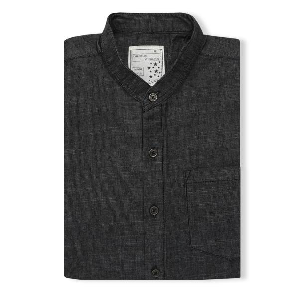 후앙스 크리스챤 베이직 차이나 헨리넥 청남방 CKST3150_이미지