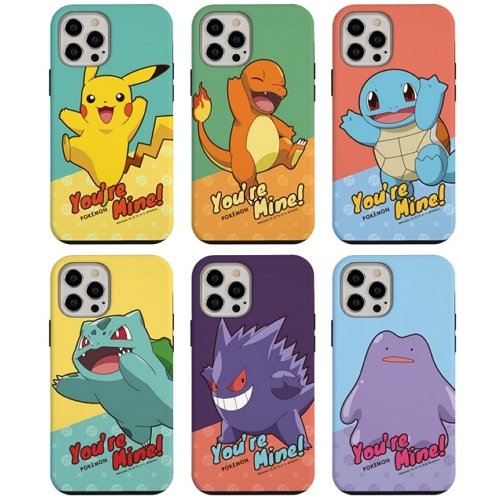 코쿼드 아이폰13 프로 맥스 포켓몬스터 내꺼야 아머케이스