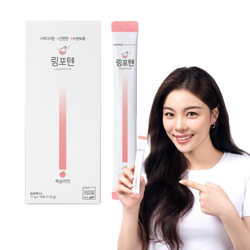  와이피헬스케어 링포텐 복숭아맛 11g 10포 [1개]
