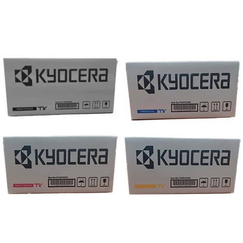 Kyocera 정품 TK-5435KK, TK-5435KC, TK-5435KM, TK-5435KY 4색 세트