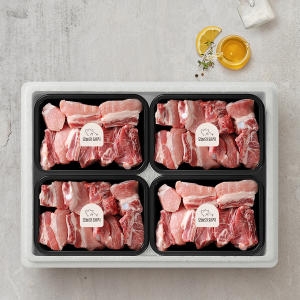 인정식탁 오늘의돼지 한돈 찜갈비 선물세트 2kg