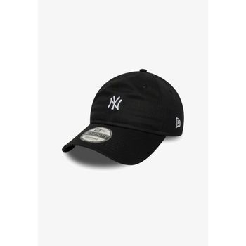 뉴에라 미니 로고 9트웬티 모자 뉴욕 양키스 검은색 흰색 7668945_이미지