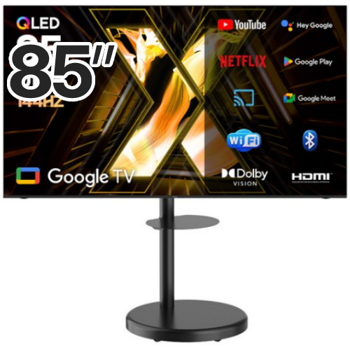 이노스 X85 QLED 퀀텀 스마트 AI 구글3.0 이동형 패키지 (이노스 FS-30)