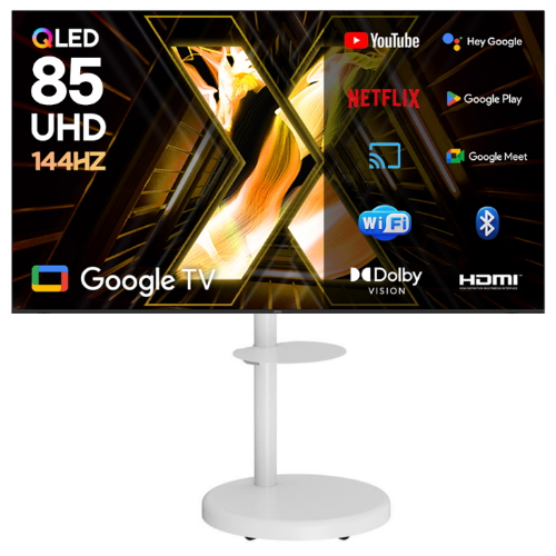 이노스 X85 QLED 퀀텀 스마트 AI 구글3.0 이동형 패키지 (이노스 FS-30)_이미지