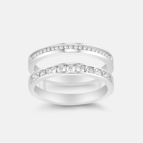 메트로시티 주얼리 주문제작 커플링 이터니타 14K 화이트 링 A233GR3380W4A이미지입니다. 누르면 해당 게시물로 새창이동합니다.