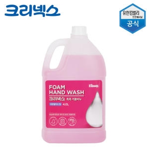 크리넥스 폼 핸드워시 내츄럴허브향 리필 4L (1개)_이미지