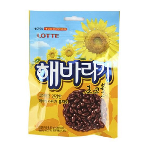롯데제과 해바라기 초코볼 80g (1개)_이미지