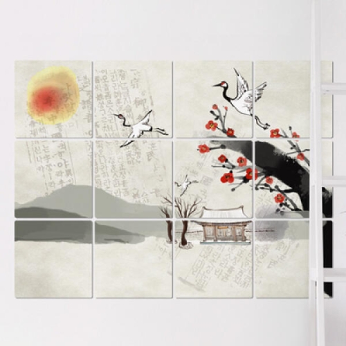아트박스 꾸밈 pa975-멀티액자_수묵화02_이미지