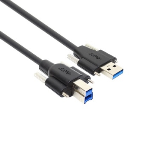 강원전자 NETmate USB 3.0 AM(lock)-BM(lock) 케이블 [3m]