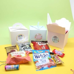 한봄 수학여행 학교 단체 과자 답례품 선물 간식 구디백 세트 1101727