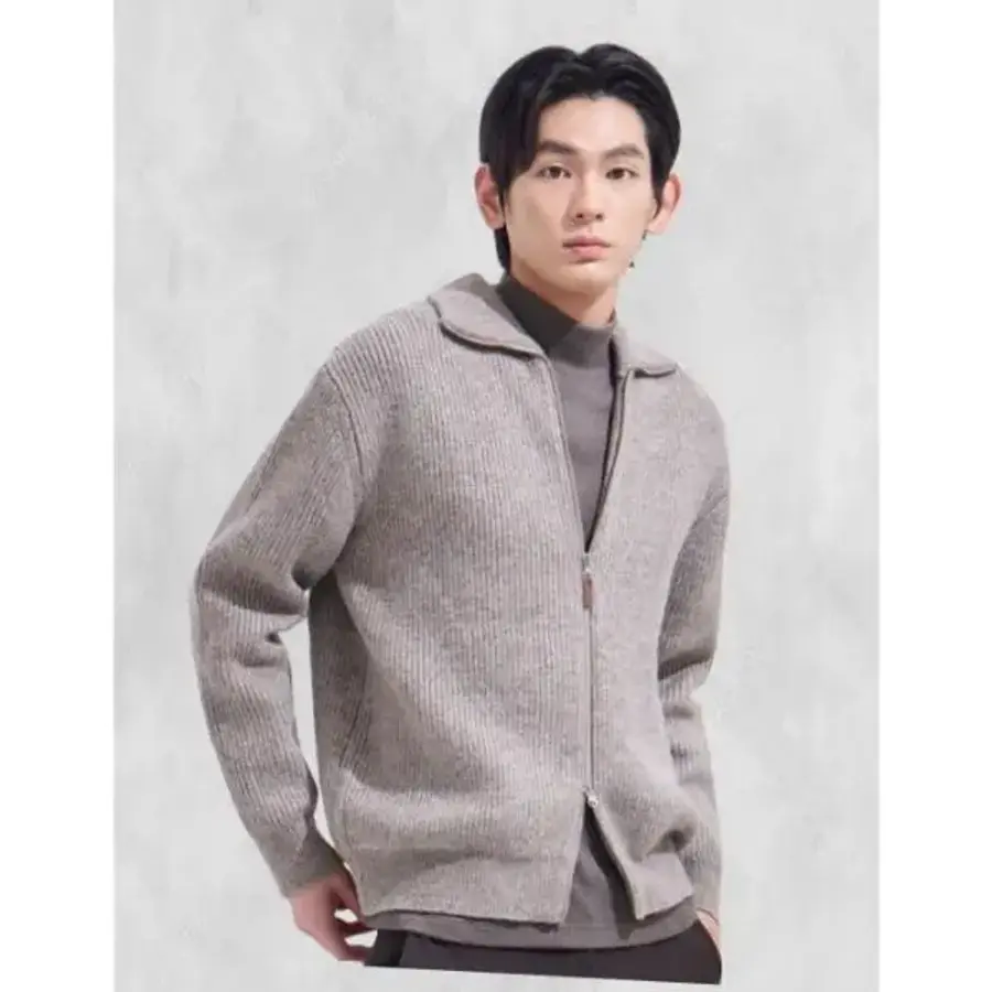 남성 울블렌드 집업 가디건_MSF4EC1921 275269 FE5538000-E2B