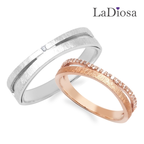 라디오사 (세트)18K 커플링LK18JJ-10262MW 남녀한쌍