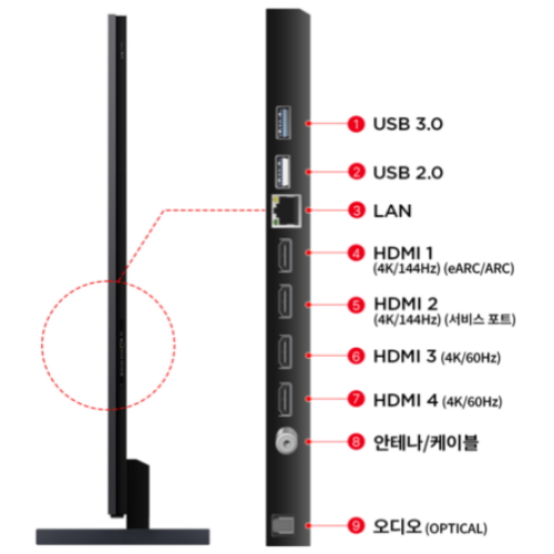 TCL 98A400 (스탠드)_이미지