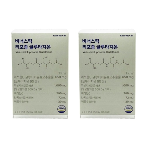 노마셀 비너스틱 리포좀 글루타치온 14포 (2개)