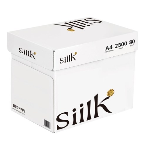 한국제지 실크 복사용지 A4 80g (2,500매)