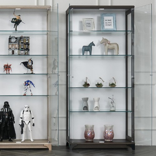 모던탑21 옵틱 5단 유리 장식장 800_이미지