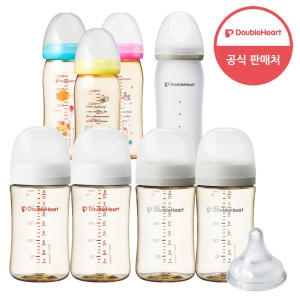 더블하트 모유실감 3세대 PPSU 노꼭지 240ml 트윈팩_이미지