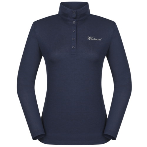 웨스트우드 에리 변형 긴팔 폴로 티셔츠 WL1WTTP482_이미지