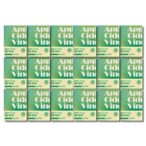 홀푸드코리아 홀베리 유기농 레몬 애사비 280g (20g x 14포) (18개)