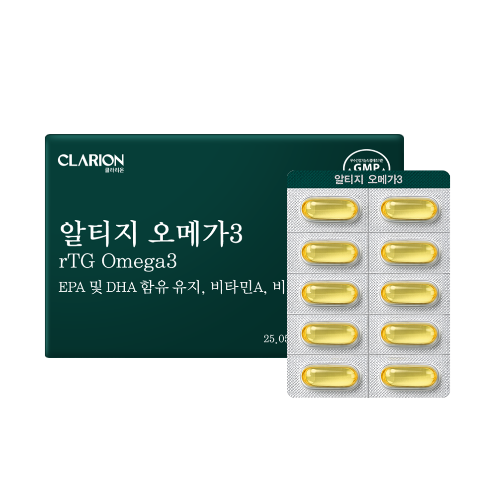 클라리온 rTG 알티지 오메가3 30캡슐