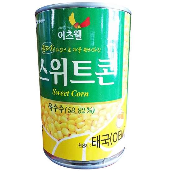 CJ프레시웨이 이츠웰 스위트콘 425g이미지입니다. 누르면 해당 게시물로 새창이동합니다.