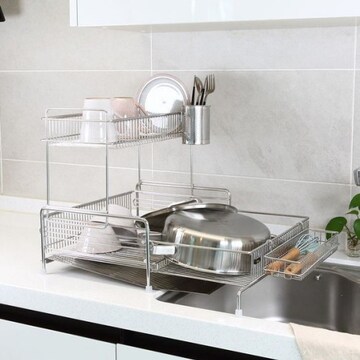 대명산업 아이넥스 클린엣지4.0 식기건조대 2단 (2단)