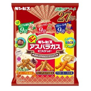 [불명] MINI 미니 아스파라거스 비스킷 아소트 27개 657g