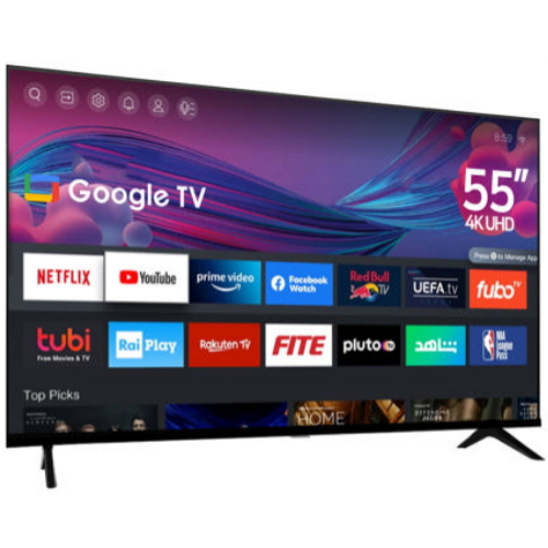 문앤썬 인스파이어 55인치 UHD 스마트 구글TV (스탠드)_이미지