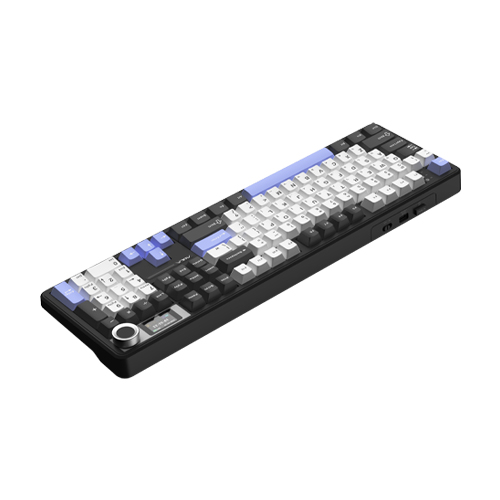 AULA F108 PRO 유무선 기계식 오로라 블랙 한글 (세이야축)_이미지