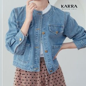  KARRA 앵글포켓데님자켓_A3F0376