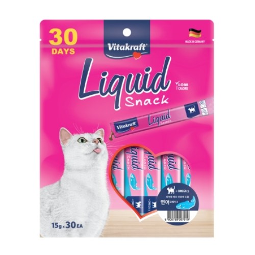 리퀴드 스낵 연어 450g (15g x 30p)