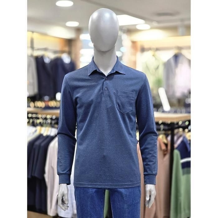 런던포그 세이브존04 핀코드 베이직 티블루 티셔츠 LORbTA970 42518646_이미지