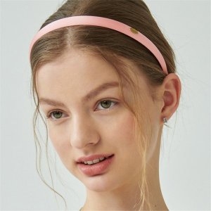 하스  Sweet Pink Logo Hairband_TL001