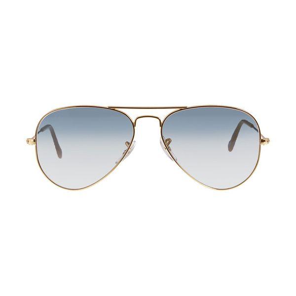 레이밴 Ray-Ban 에비에이터 그라데이션 연한 파랑 남녀공용 선글라스 7607942_이미지