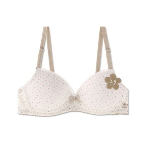 헌트 이너웨어 여주니어 2_5단계브라 파스텔 도트 HIBR739J46_39_이미지