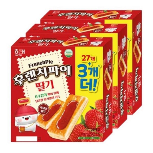 후렌치파이 딸기 384g