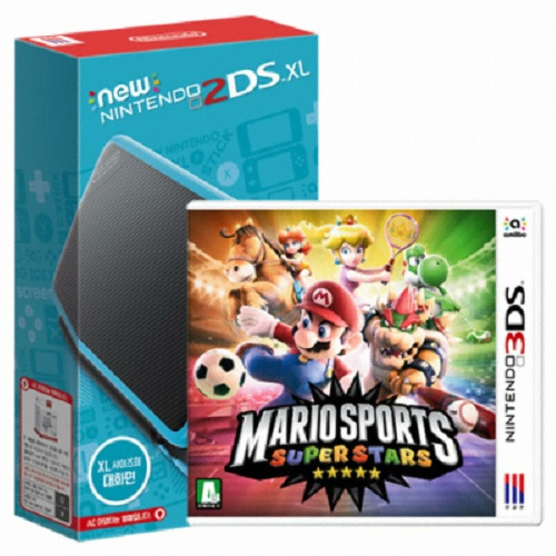 뉴 2DS XL + 마리오 스포츠 슈퍼스타즈 패키지 색상선택, 본체_이미지