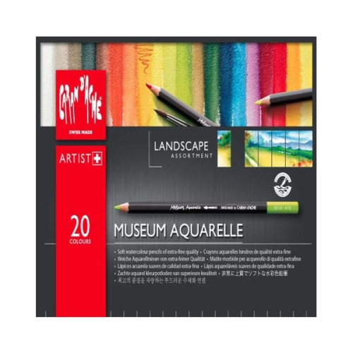 까렌다쉬 뮤지엄 수성색연필세트 (20색)