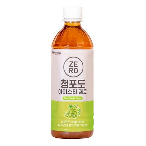한국맥널티 청포도 아이스티 제로 500ml (48개)_이미지